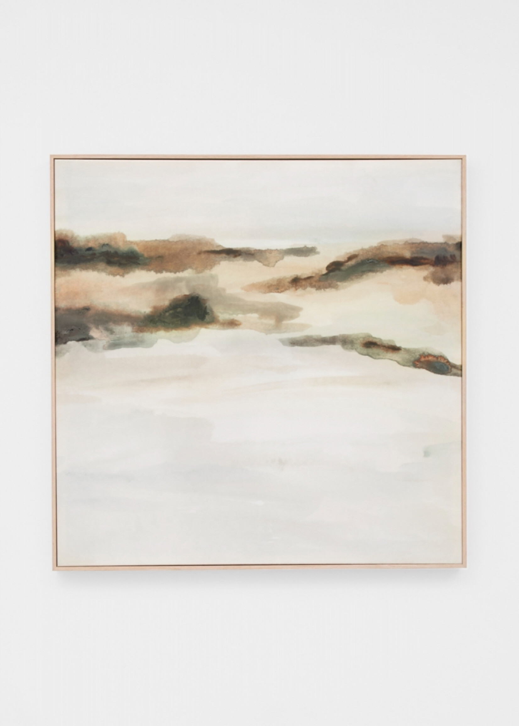 Coastal Vista Haze 1 Framed Canvas