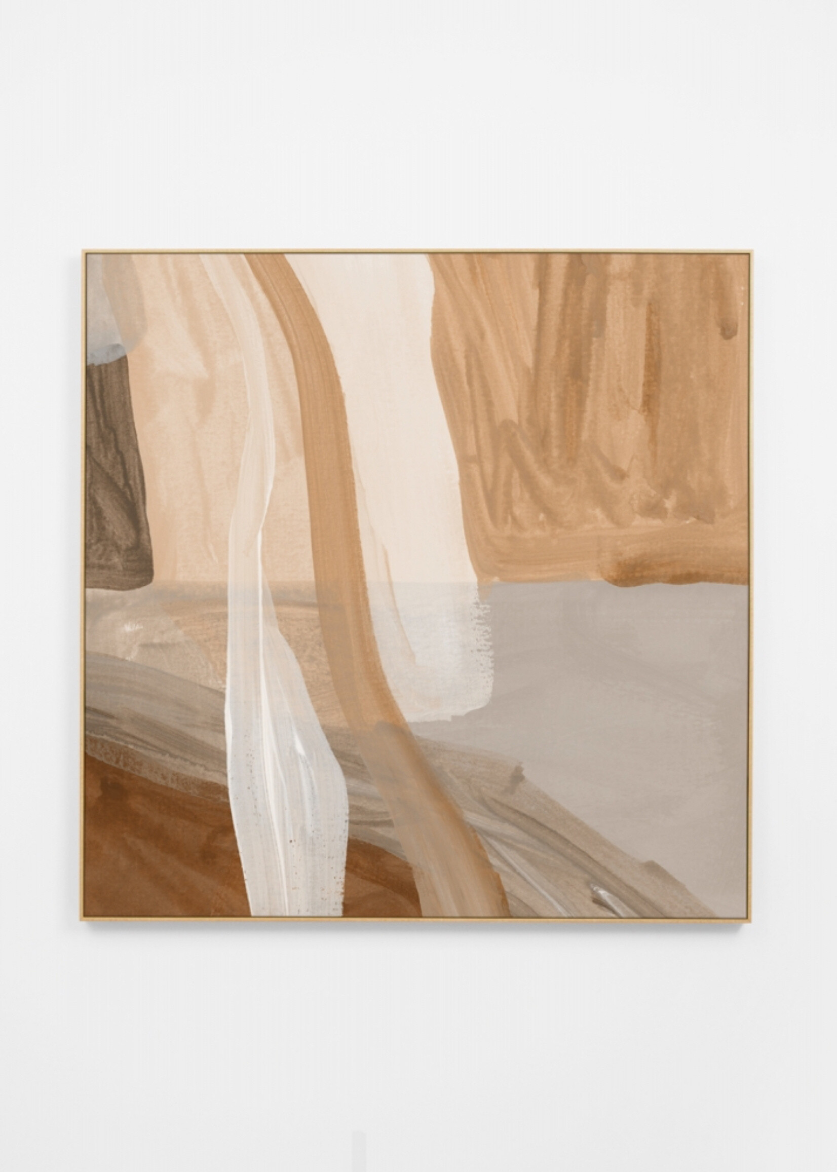Heath Nutmeg 2 Framed Canvas