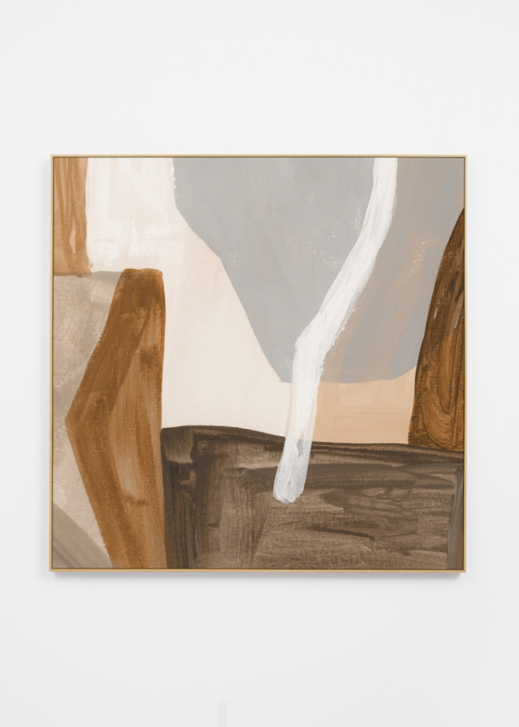 Heath Nutmeg 1 Framed Canvas