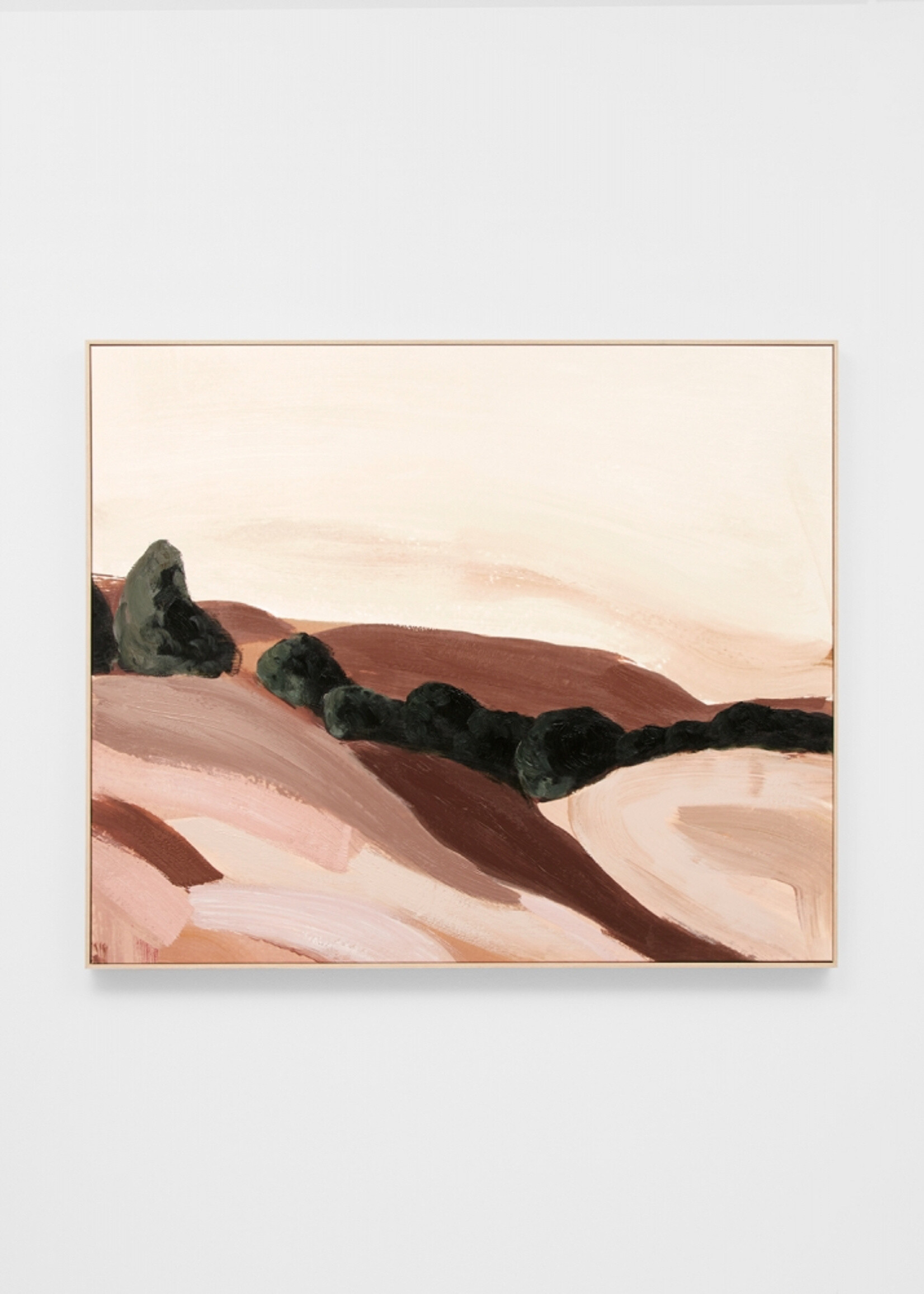 Desert Dawn Framed Canvas