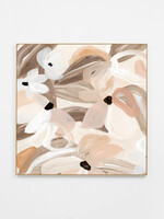 Abstract Daisies Blush