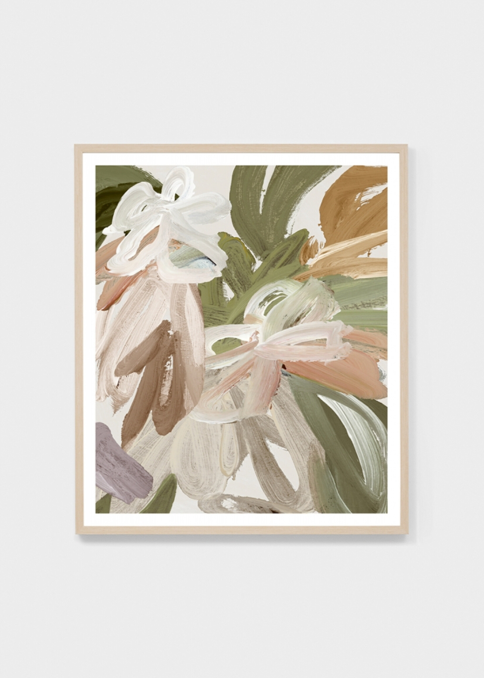 Abstract Garden Green Print