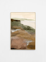 Watercolour Vista Earth 1 Canvas