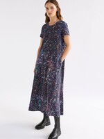 Haki Dress Tola Print