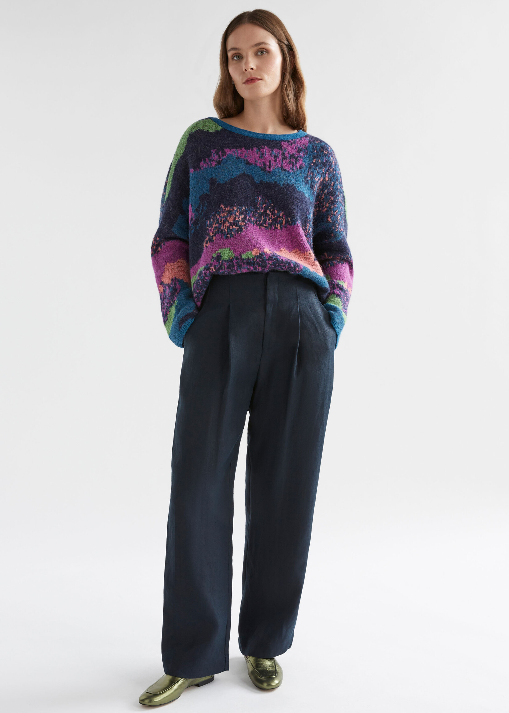 Sprache Sweater Multi Jacquard