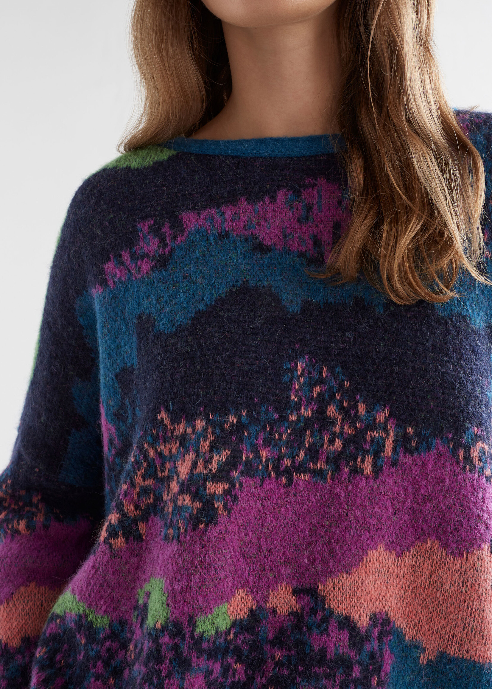 Sprache Sweater Multi Jacquard