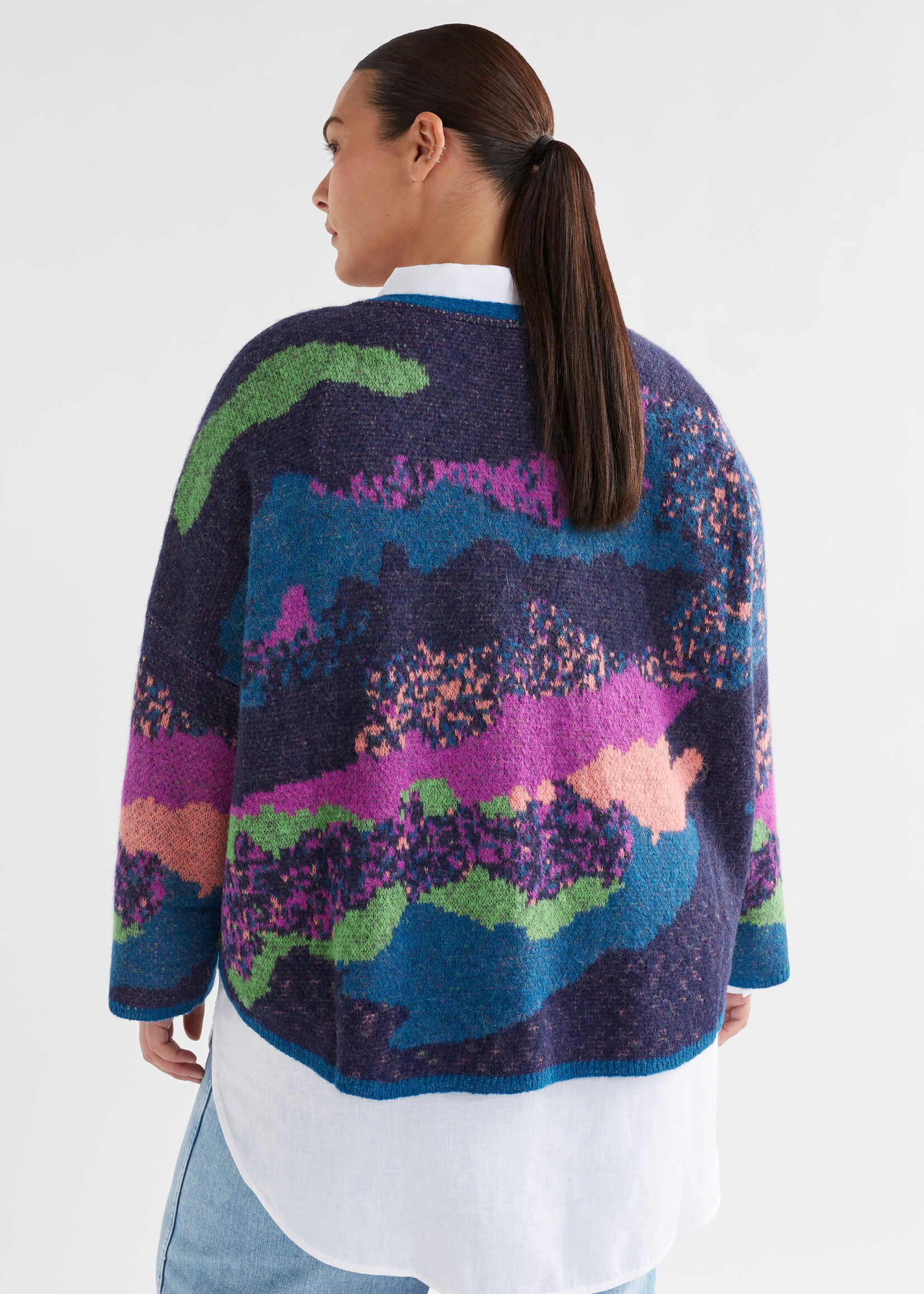 Sprache Sweater Multi Jacquard
