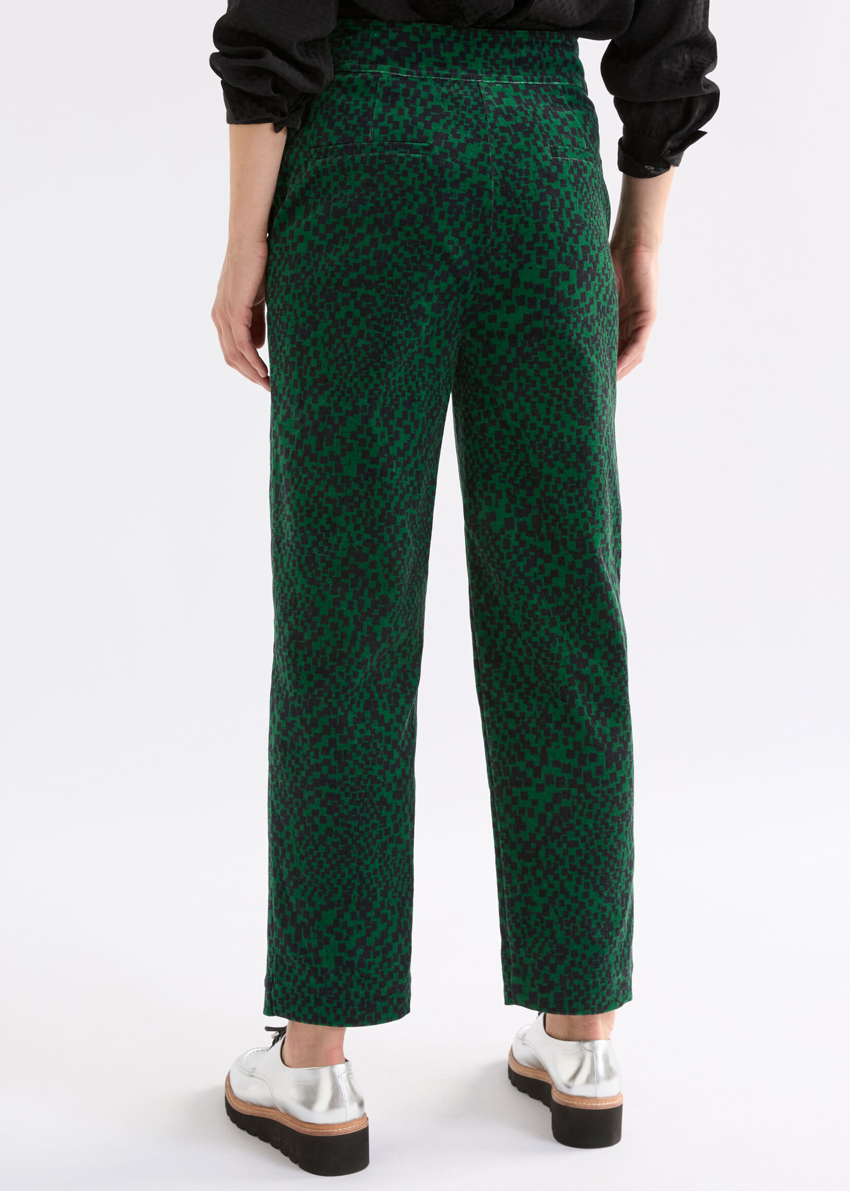 Altes Pant Green Sindra Print
