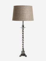 Roxbury Antique Silver Table Lamp