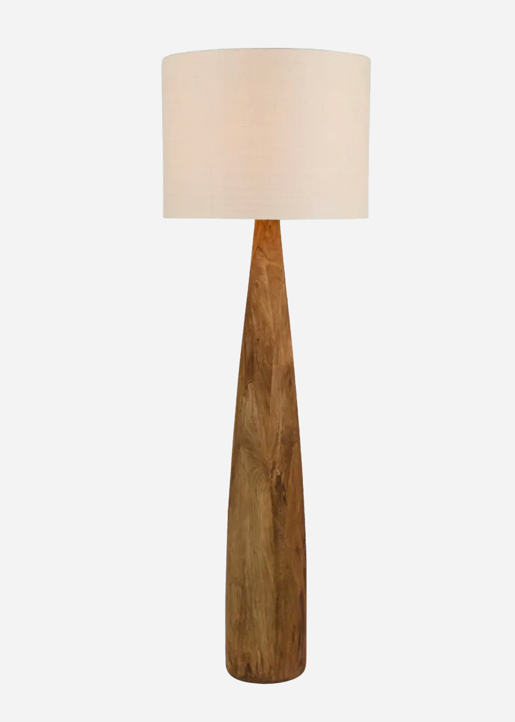 Samson Floor Lamp with Natural Linen Shade