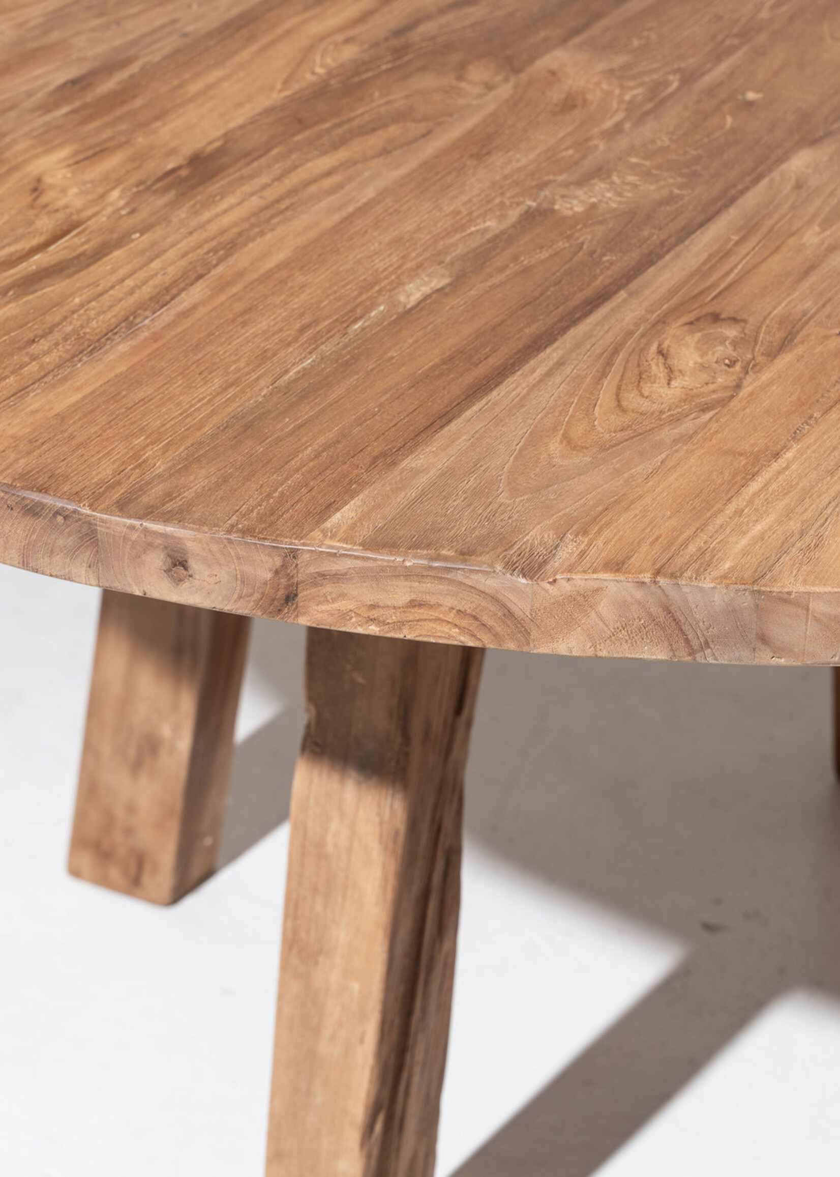 Talia Round Teak Dining Table