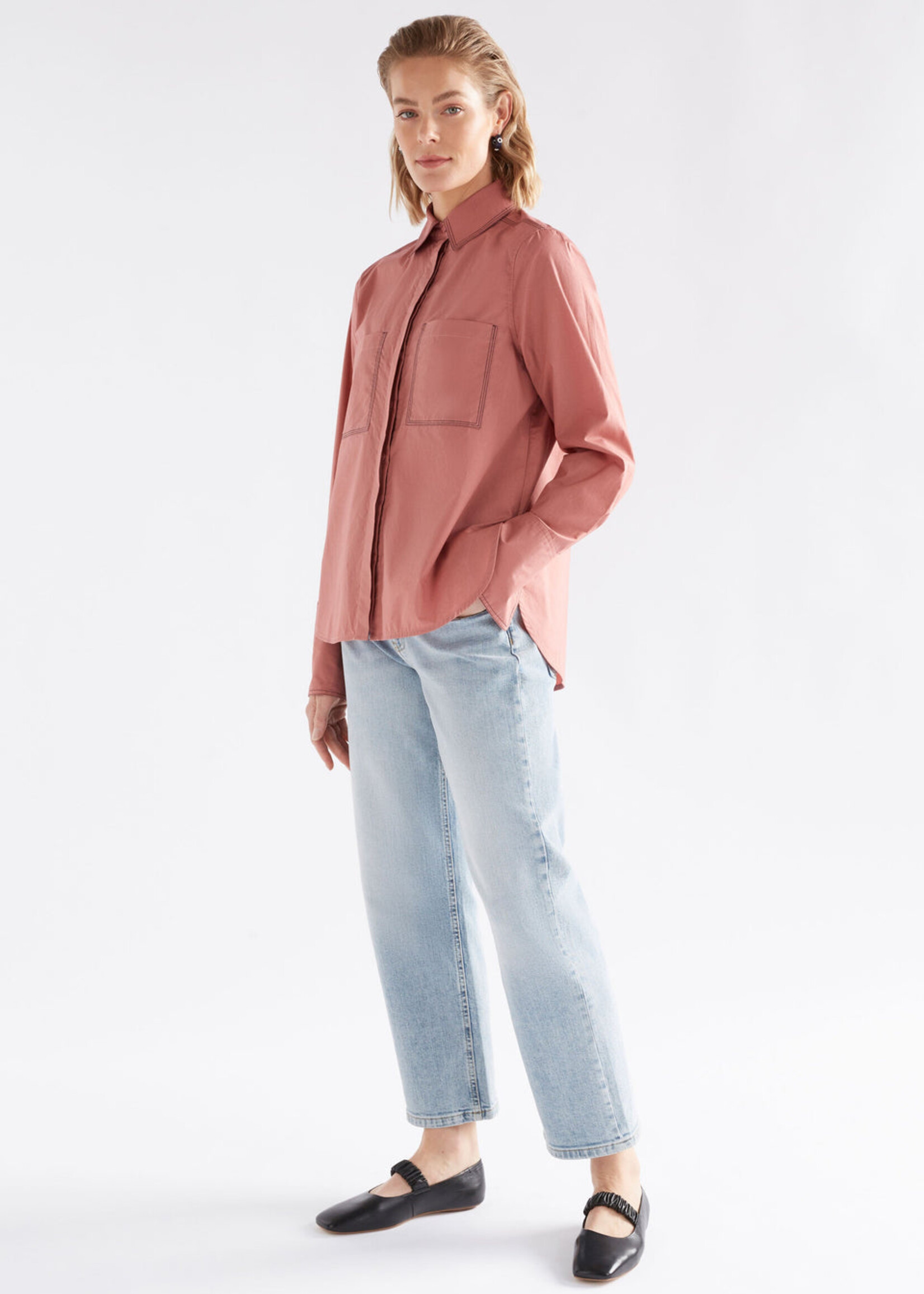 Salli Shirt Clay Pink