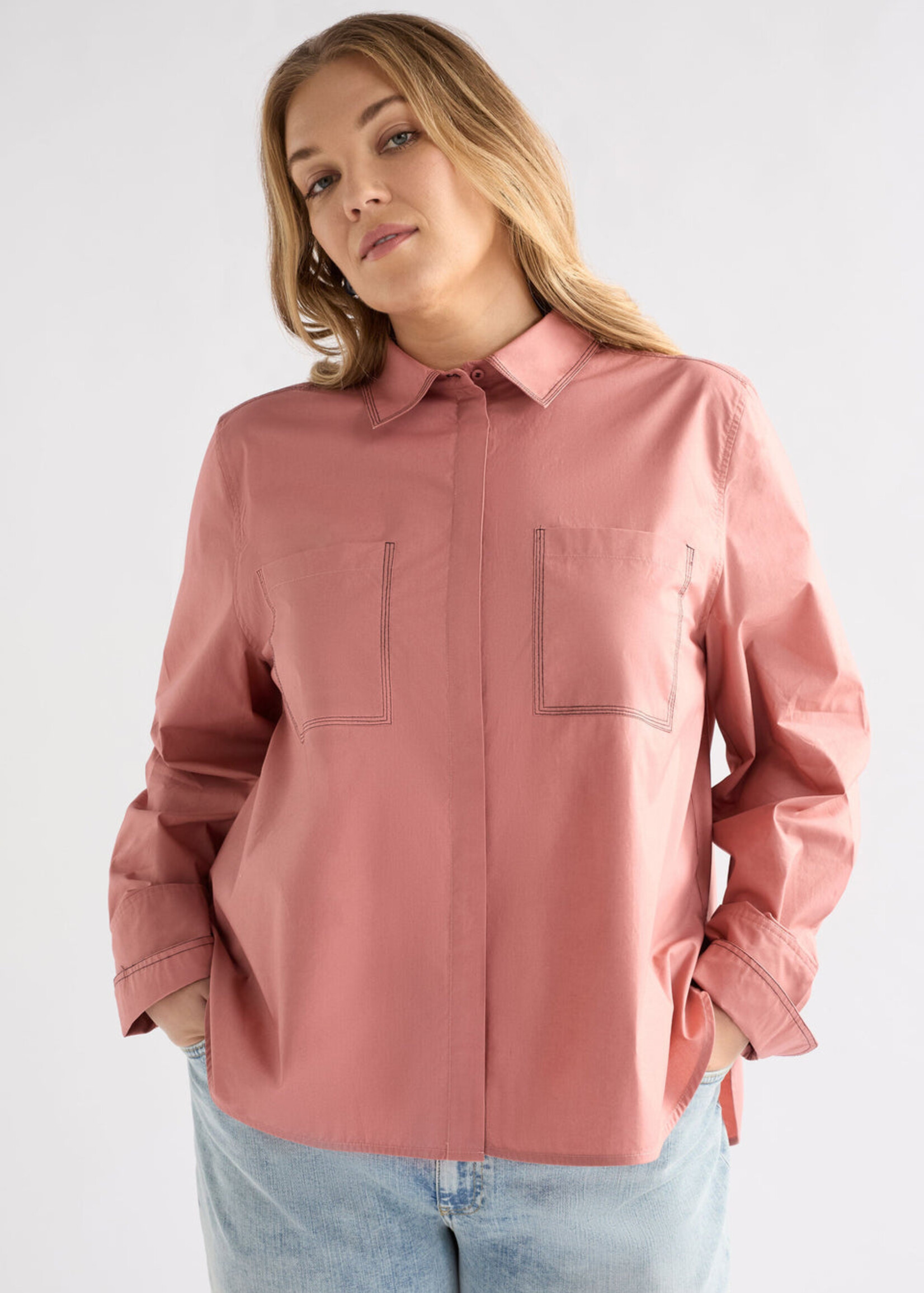 Salli Shirt Clay Pink