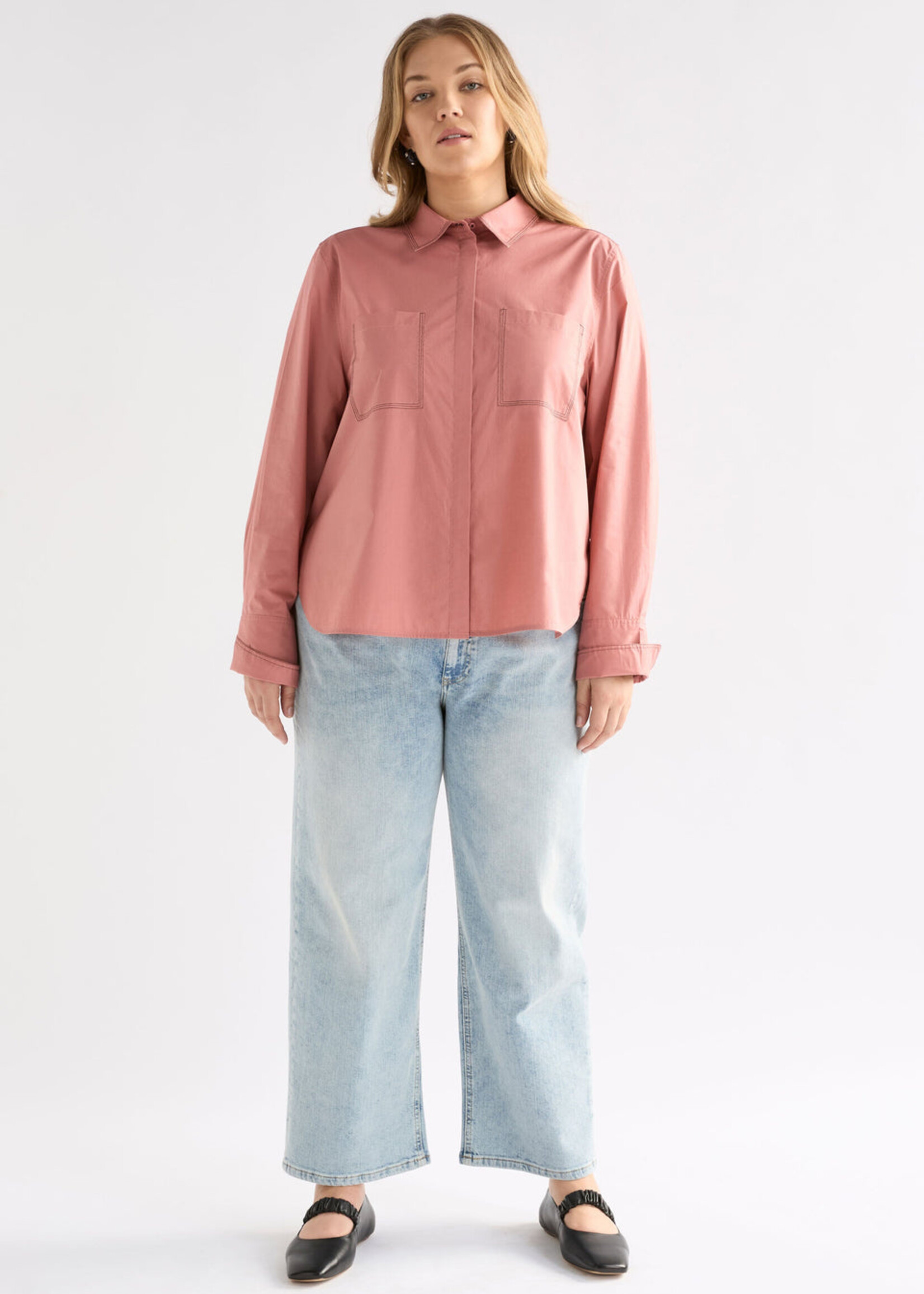 Salli Shirt Clay Pink