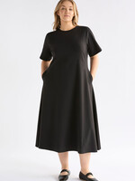 Mana Scuba Dress Black
