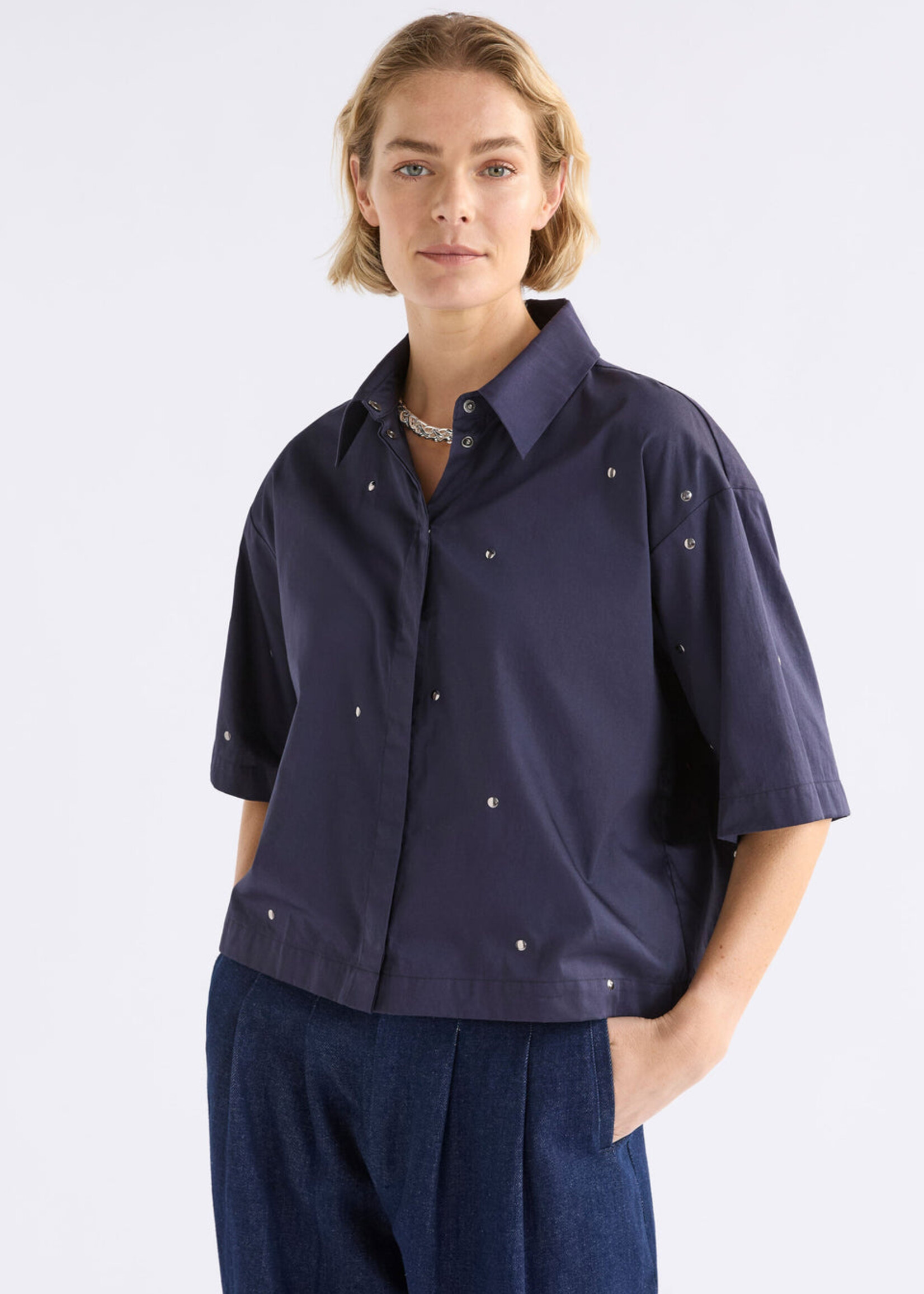 Stuud Shirt Bright Navy