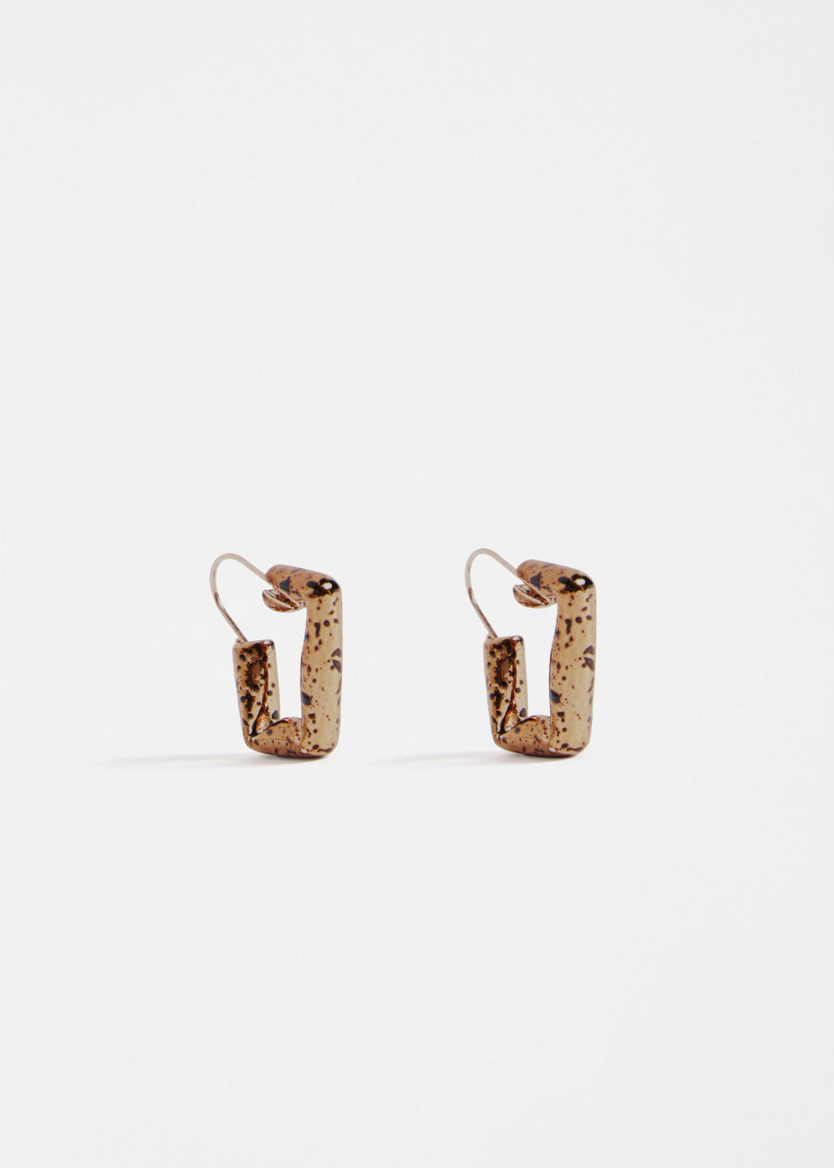 Oban Square Hoop Earring