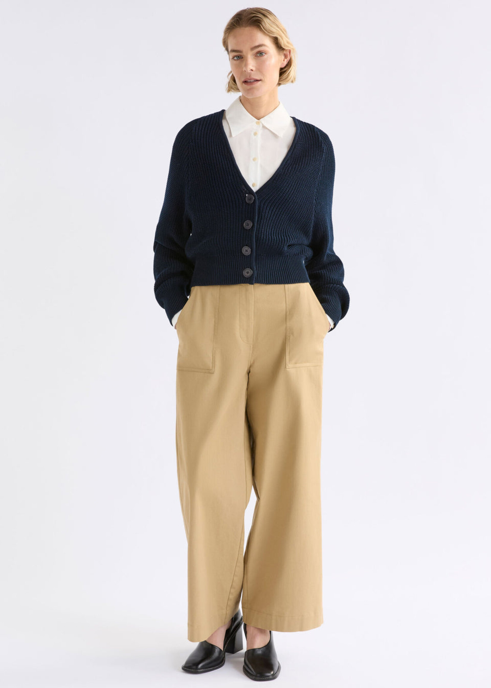 Saari Cardigan Bright Navy