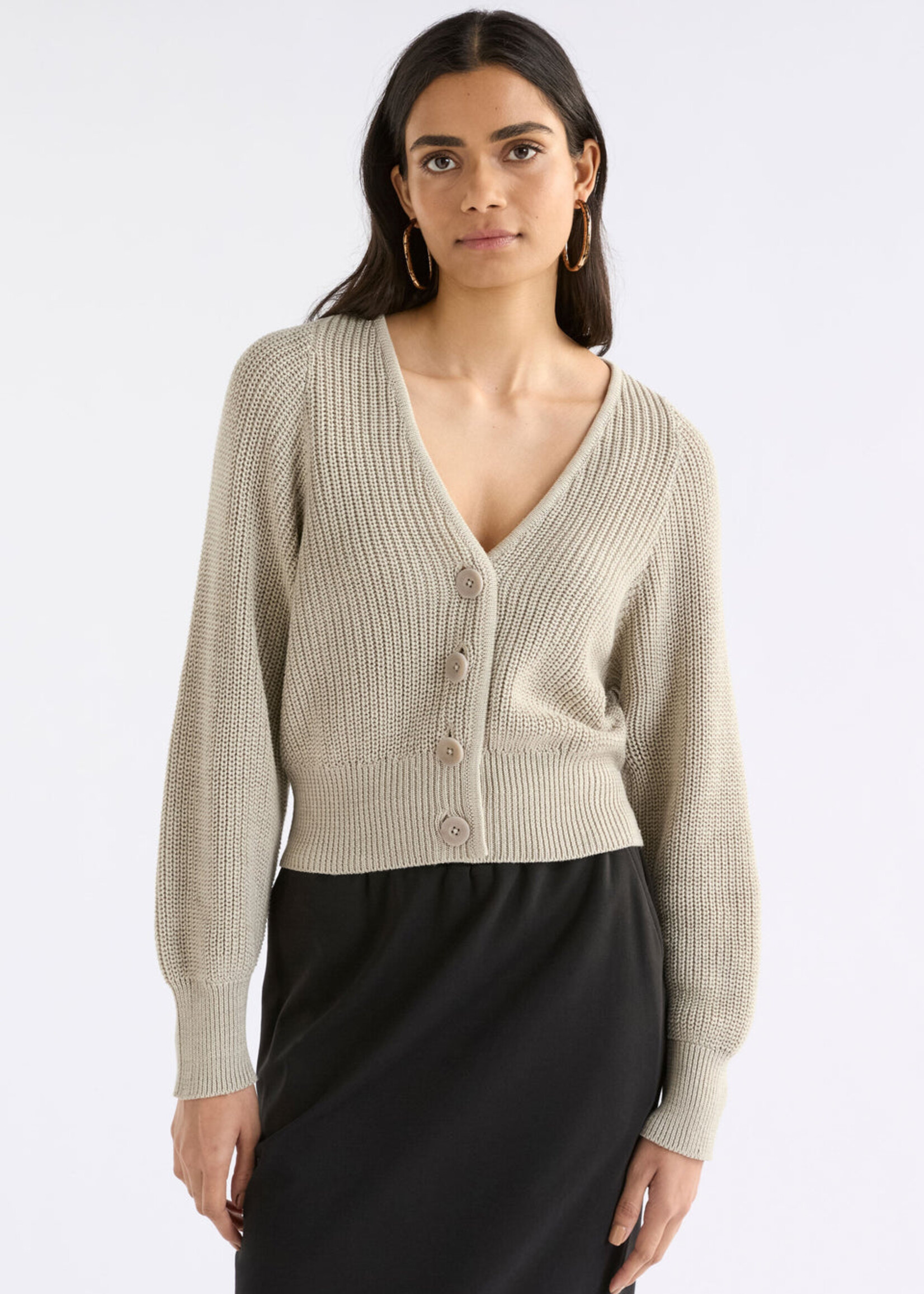 Saari Cardigan Ecru