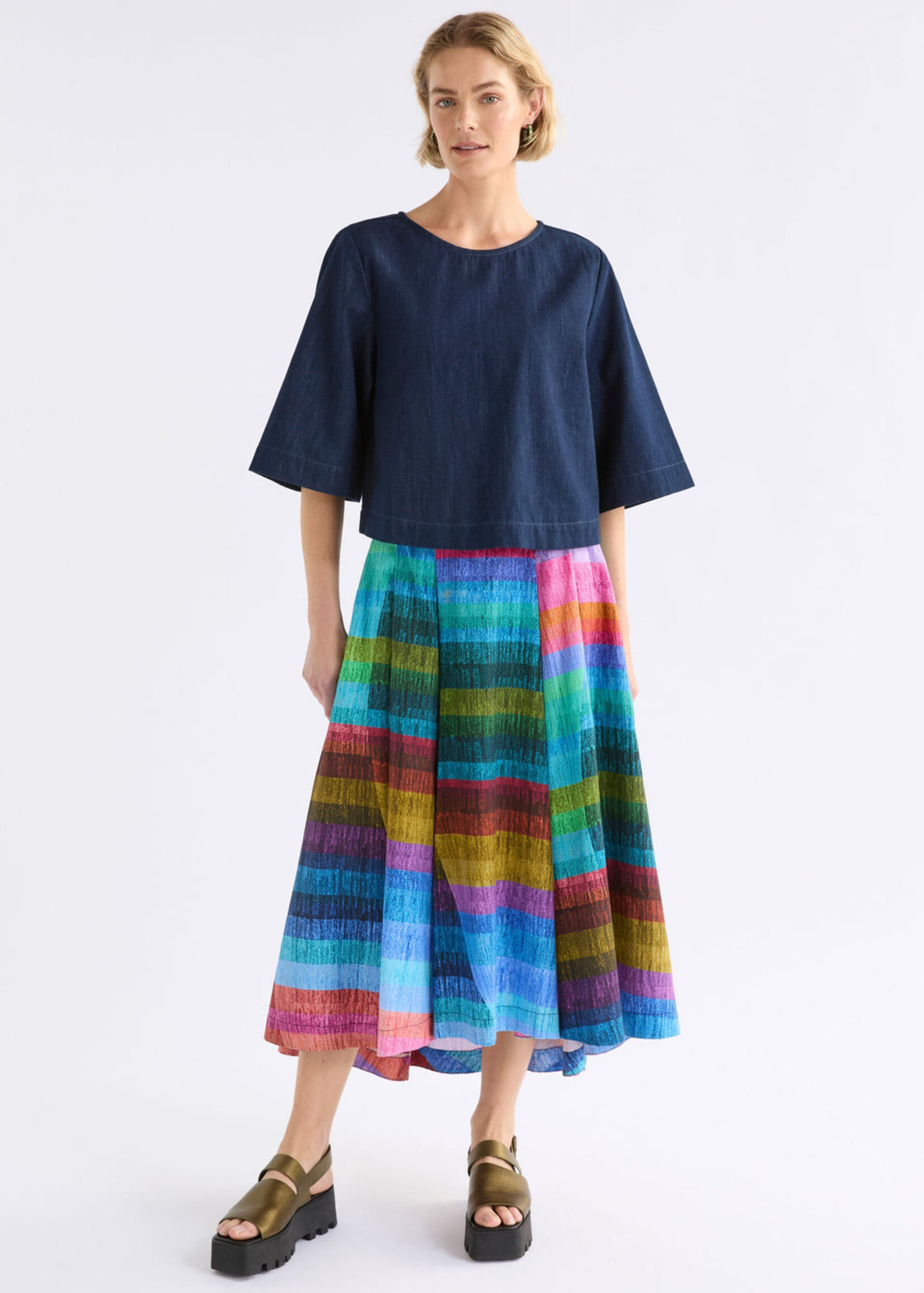 Gia Skirt Komi Print