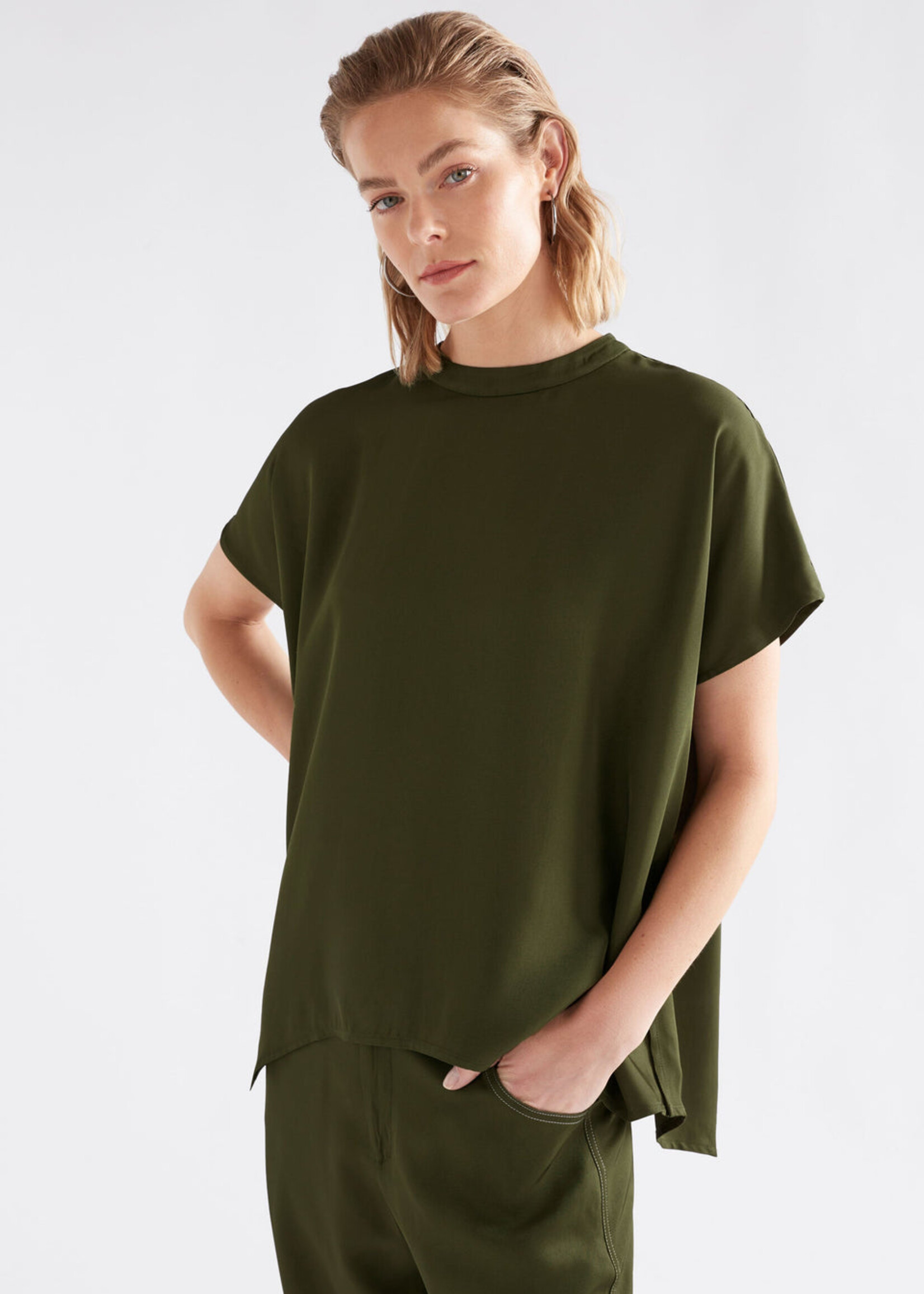 Hullu Top Bright Olive