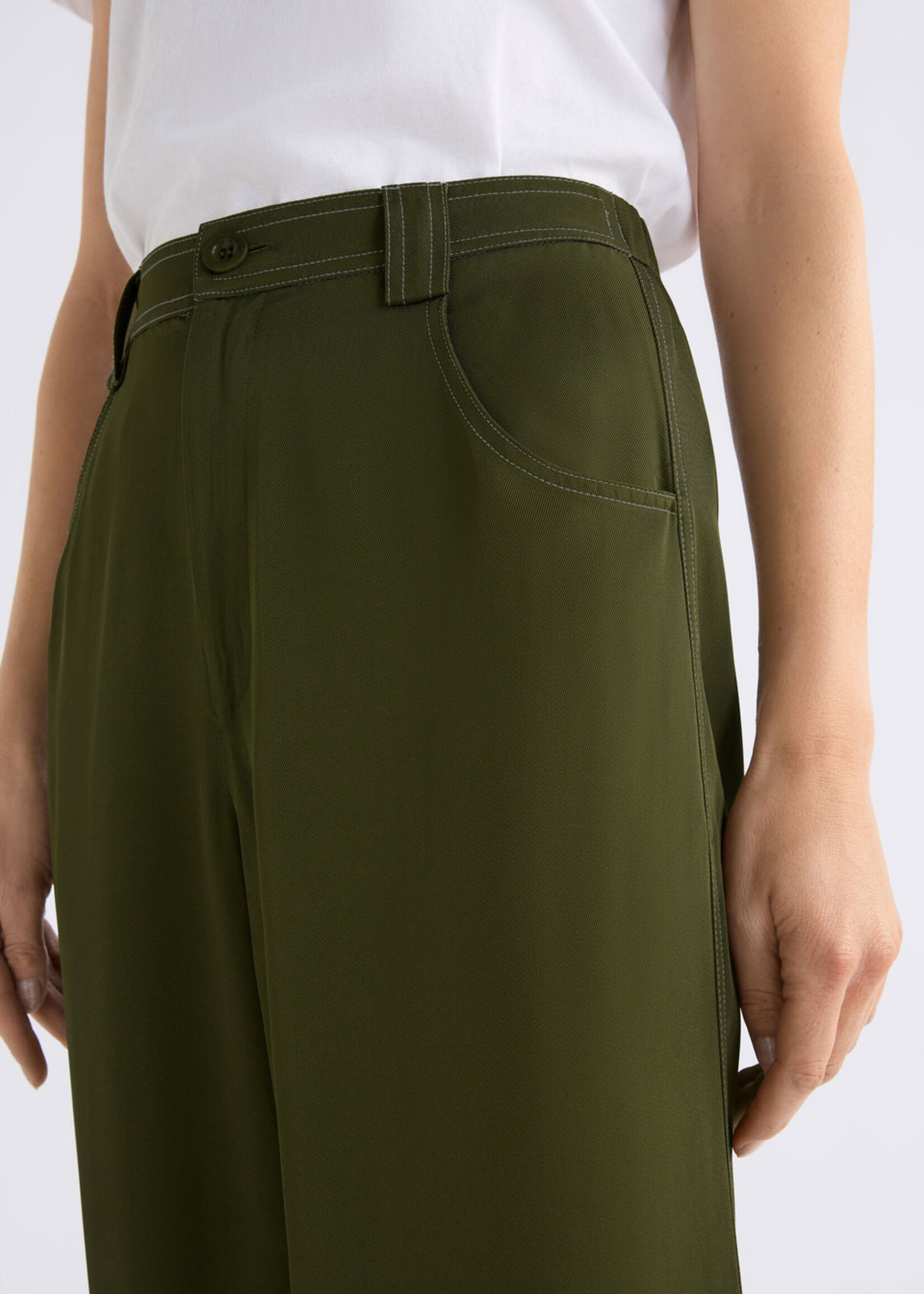 Hullu Pant Bright Olive