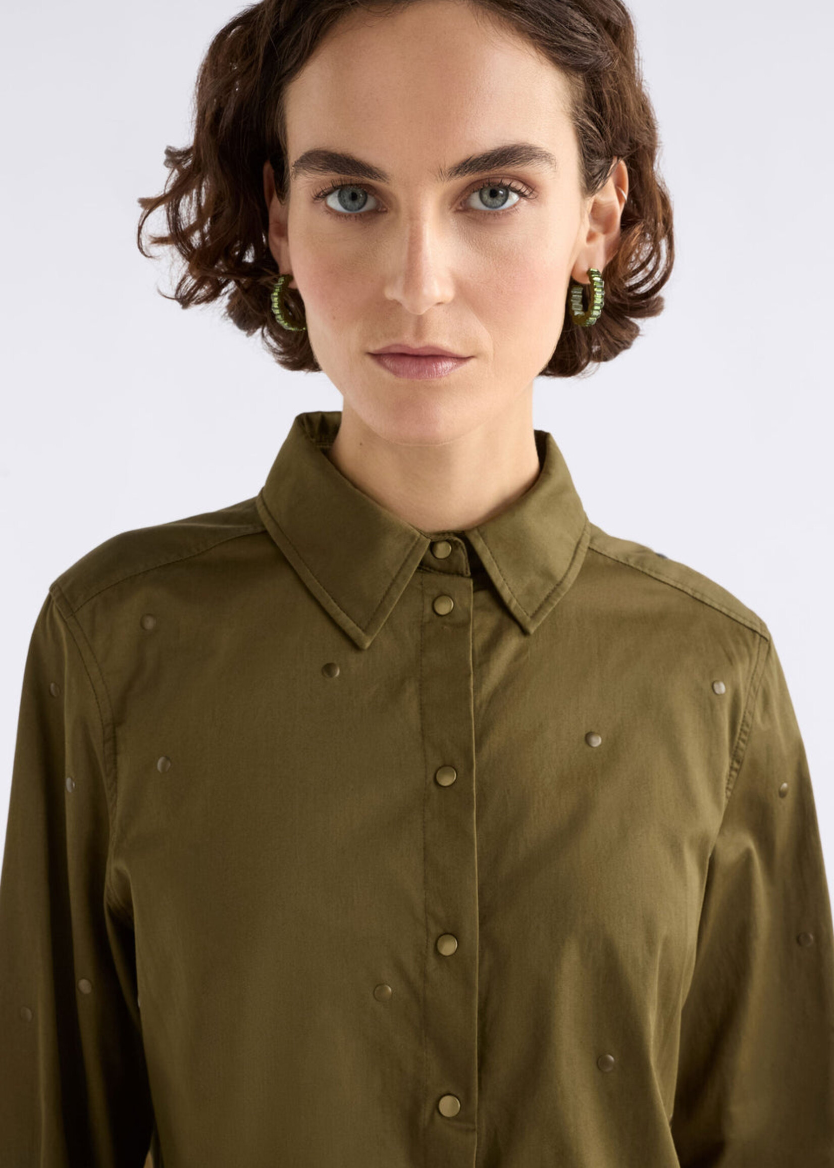 Stuud Long Sleeve Shirt Olive