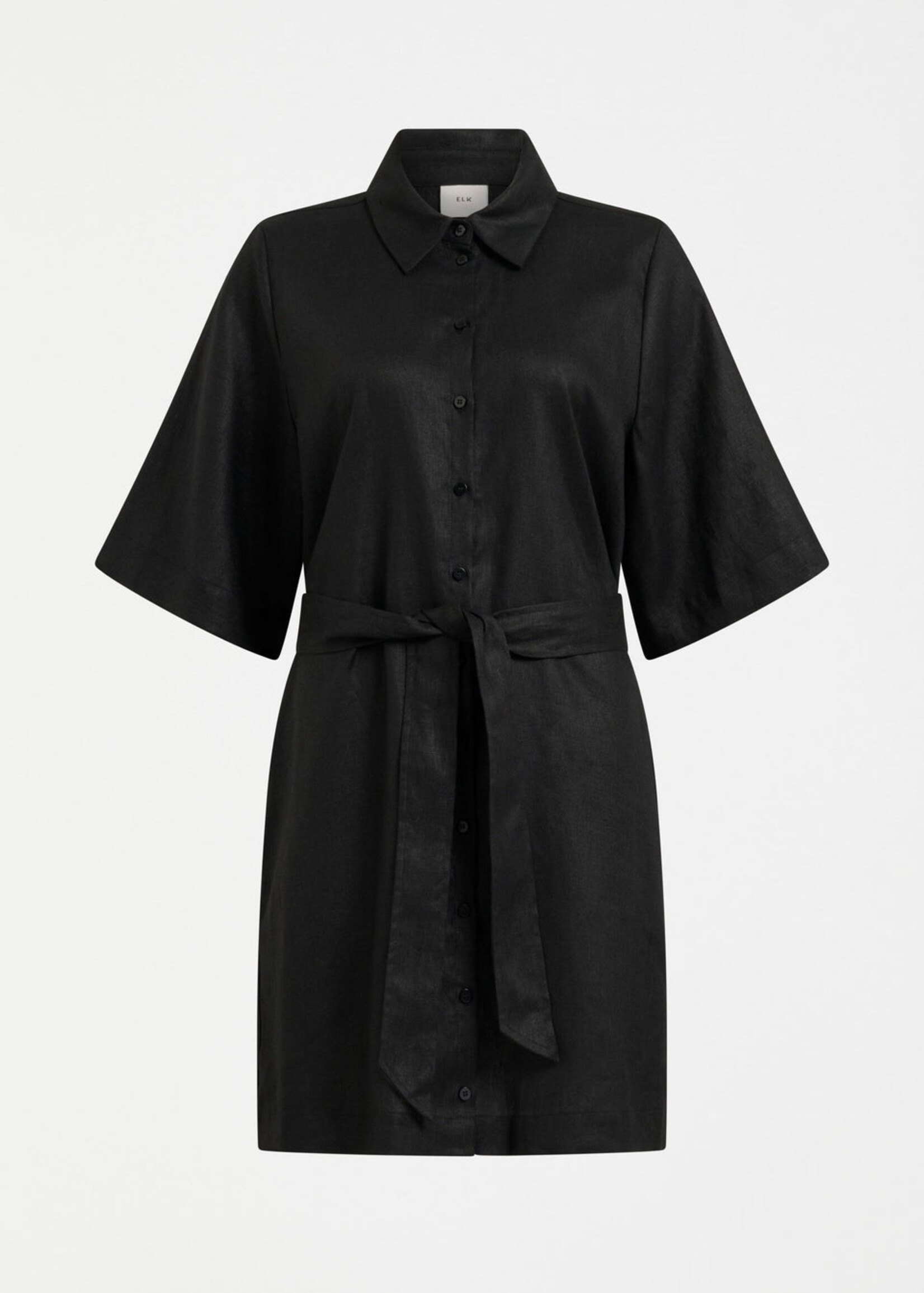 Llinen Dress Black