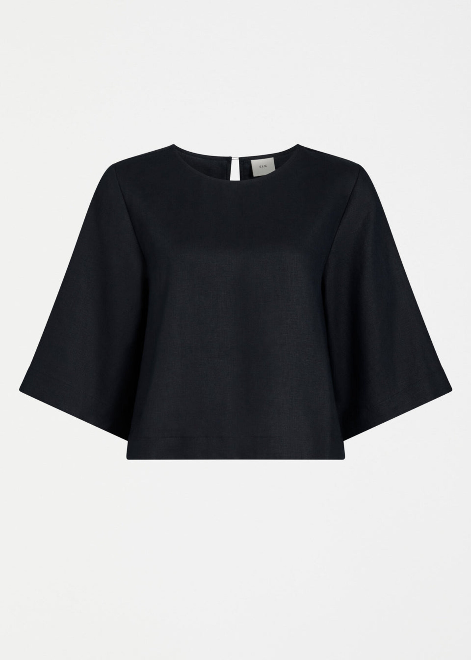 Llinen Top Black