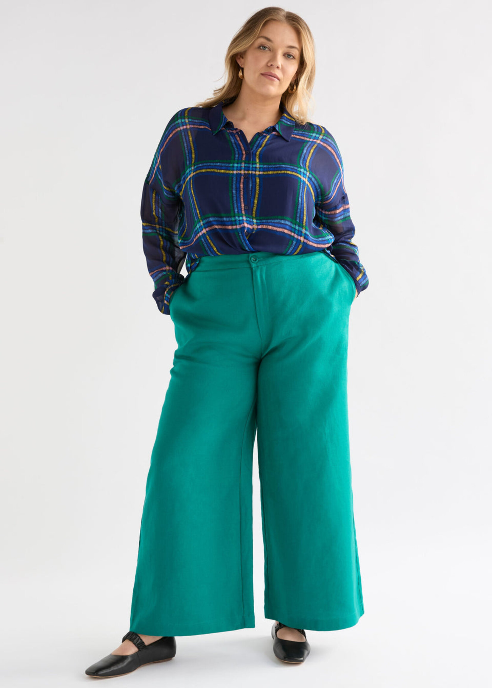 Anneli Long Pant Teal