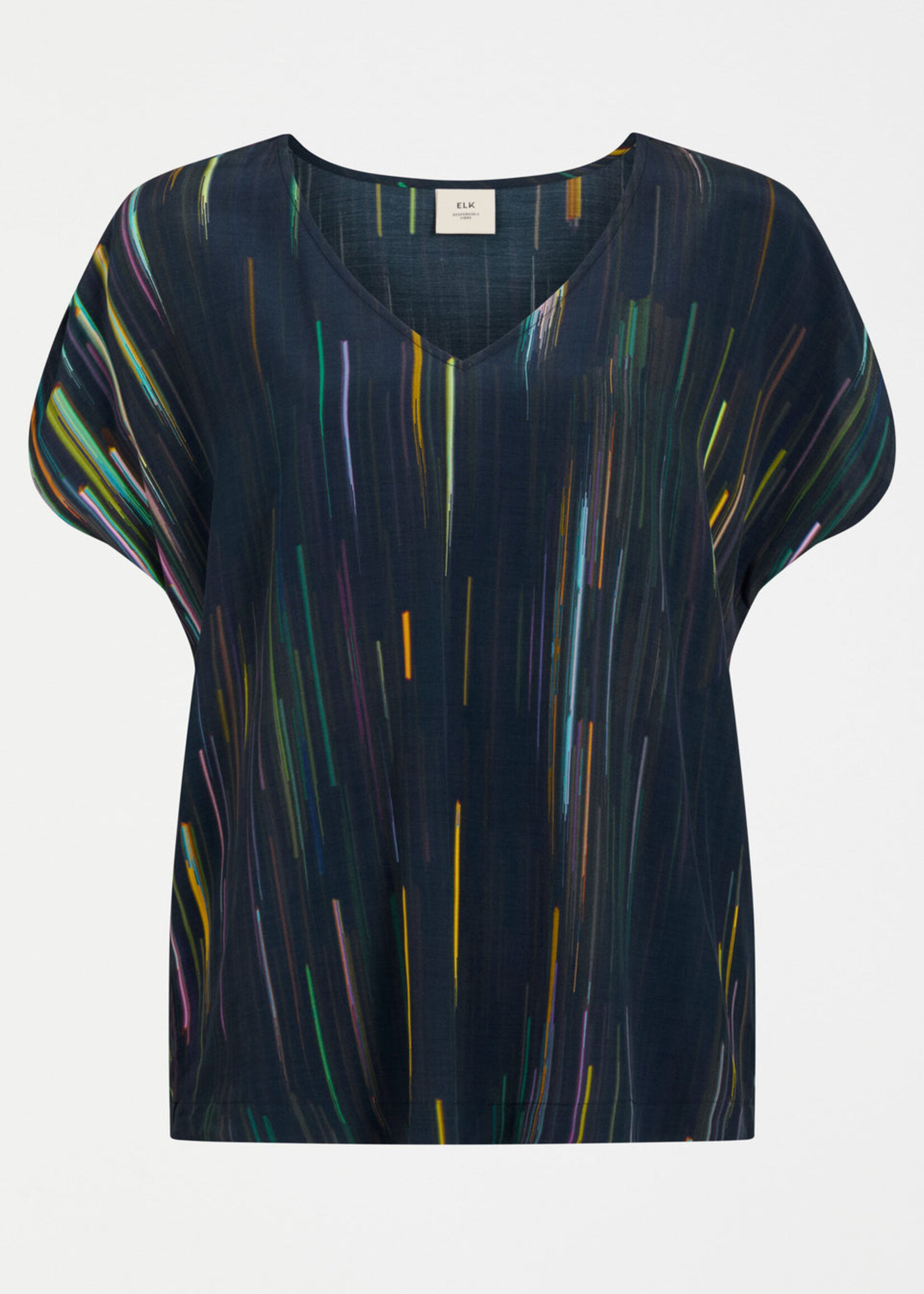 Kayra V Neck Top Alinea Print