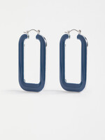 Innfellt Square Hoop Earring