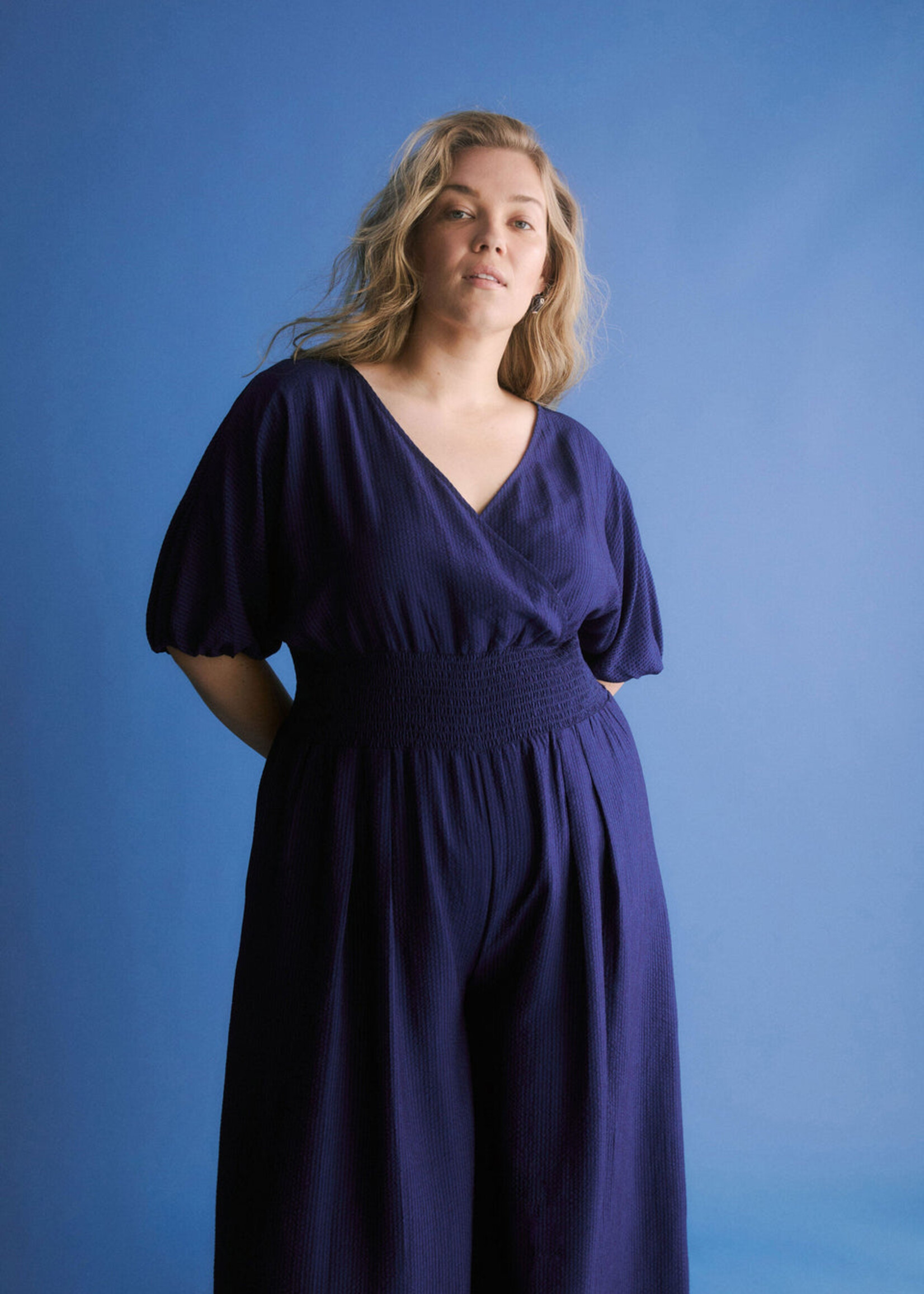 Stolt Jumpsuit Mid Wash