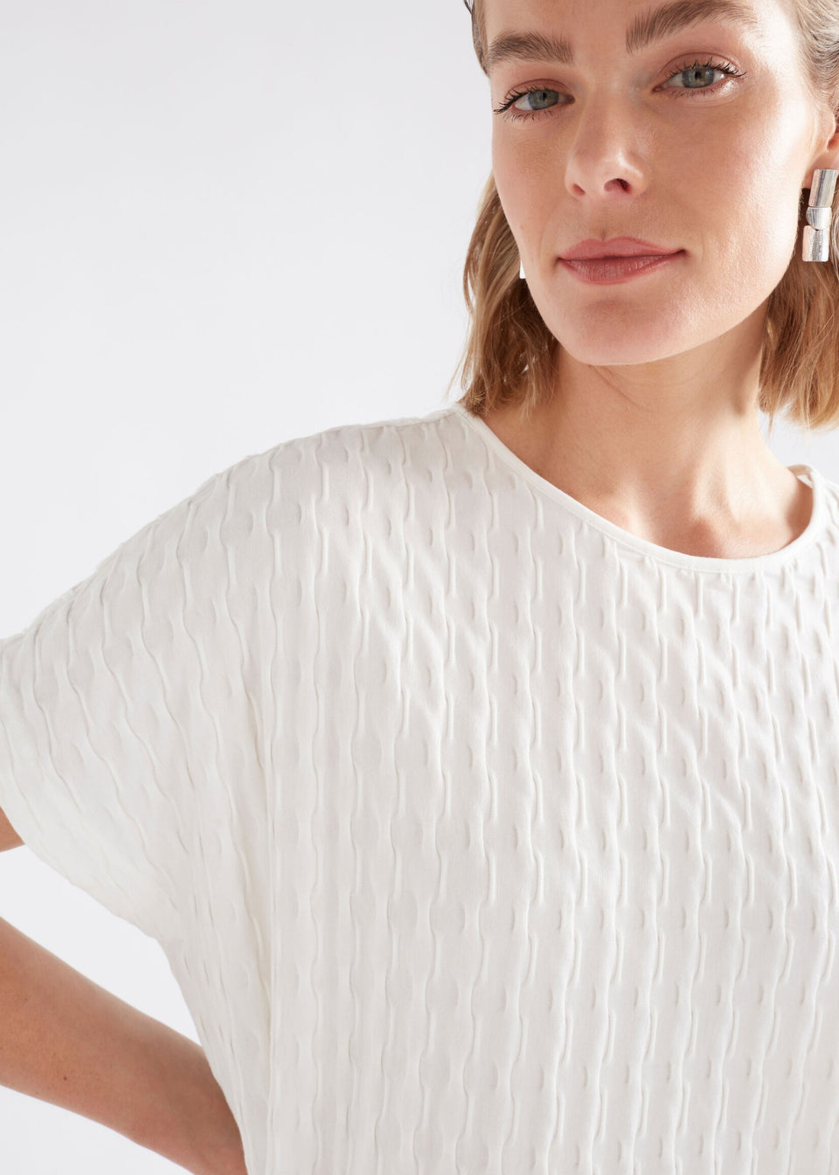 Orta Boxy Tshirt in White
