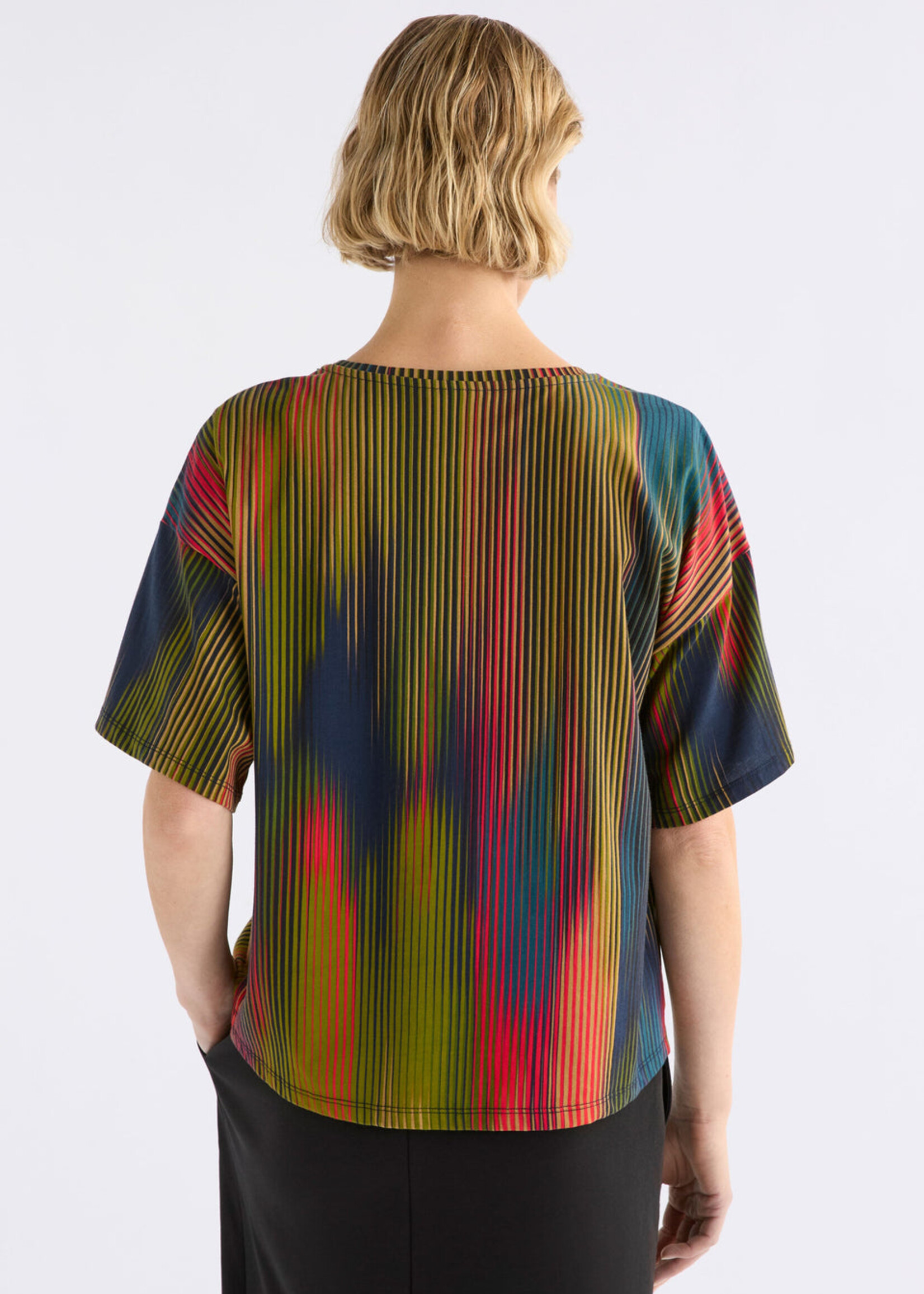 Kyla Tee Arran Stripe Print