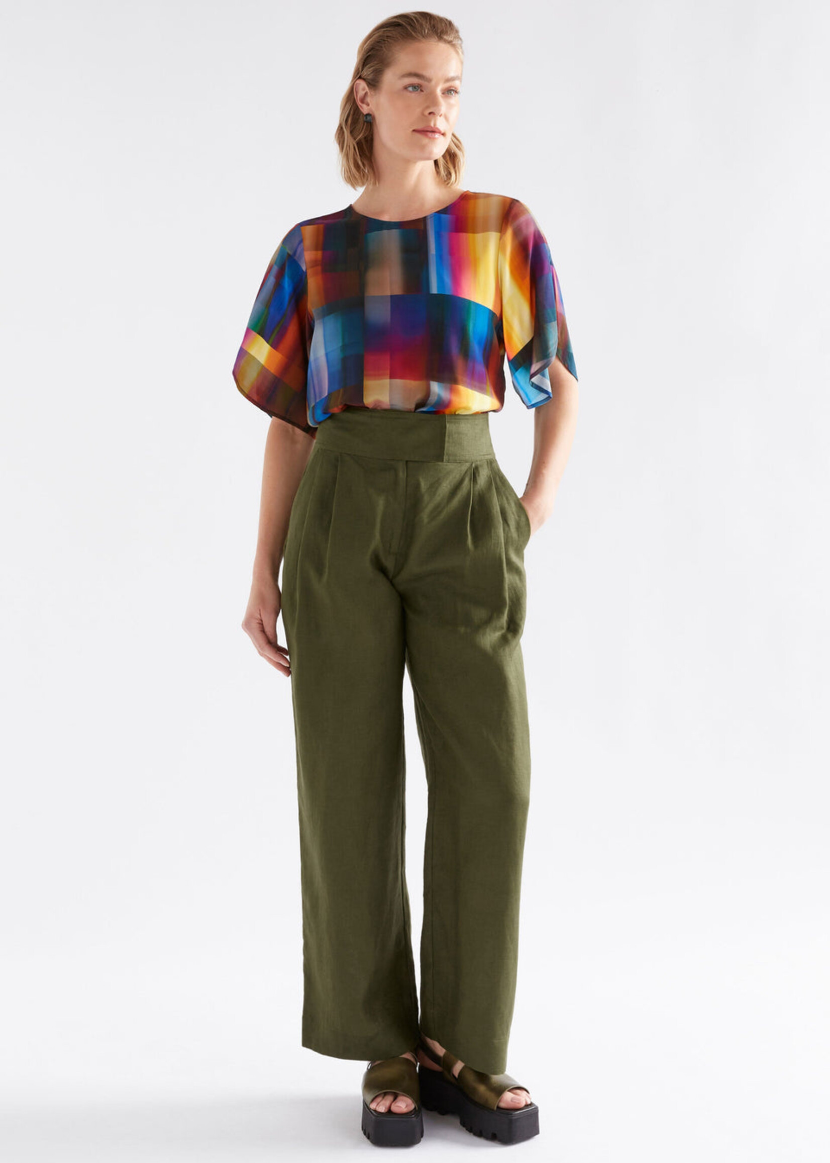 Lejer Pant Bright Olive