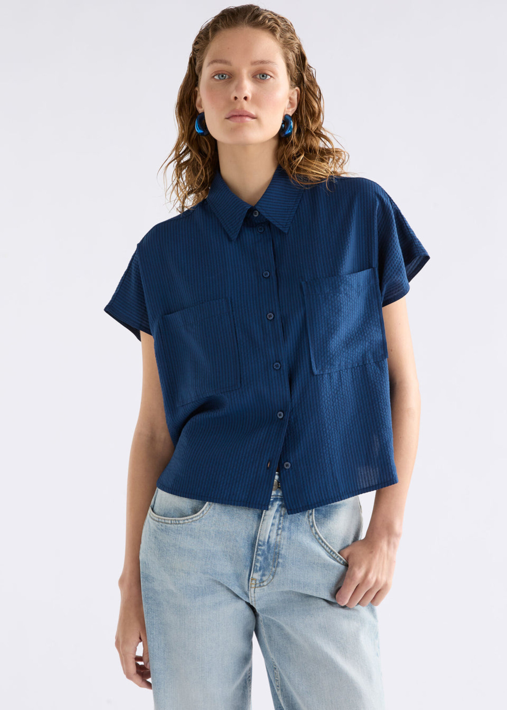 Stolt Shirt Mid Wash