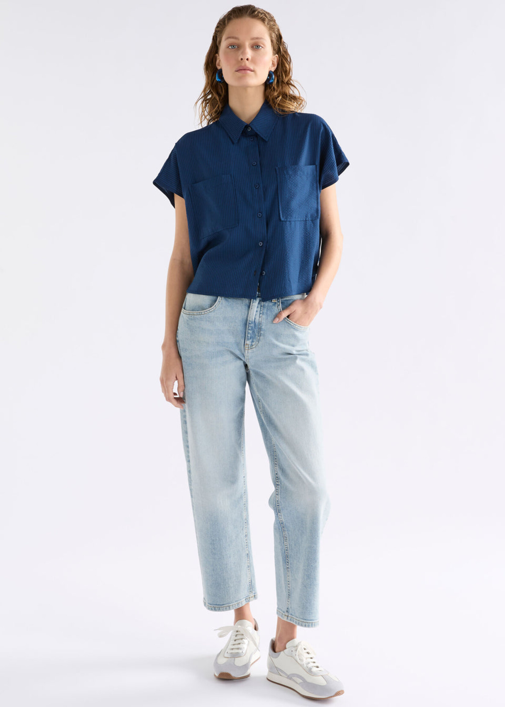 Stolt Shirt Mid Wash