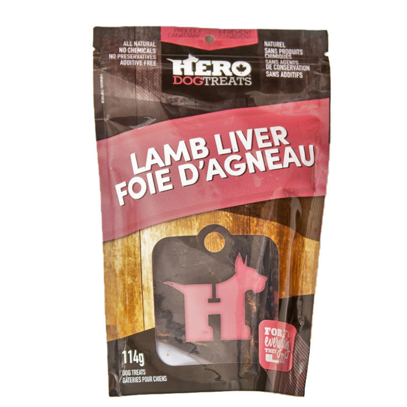 HERO Lamb Liver Dog 114g