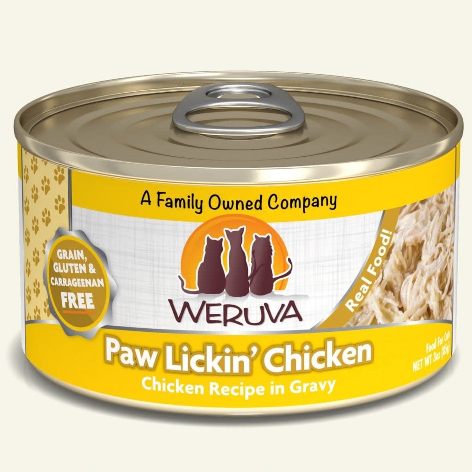 Weruva Paw Lickin' Chicken Recipe Cat Food 85g