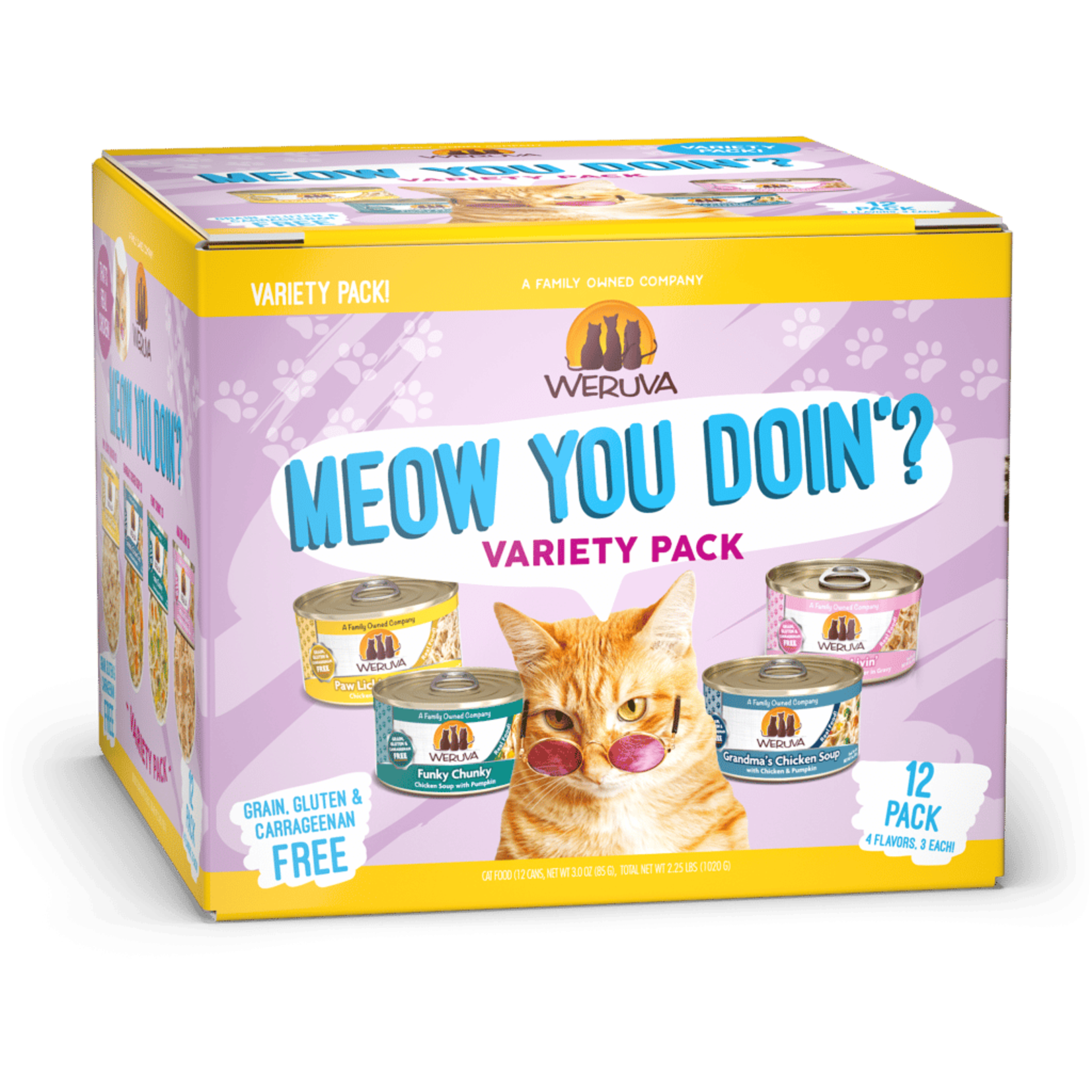 Weruva Meow You Doin'? Variety Pack 12x85g