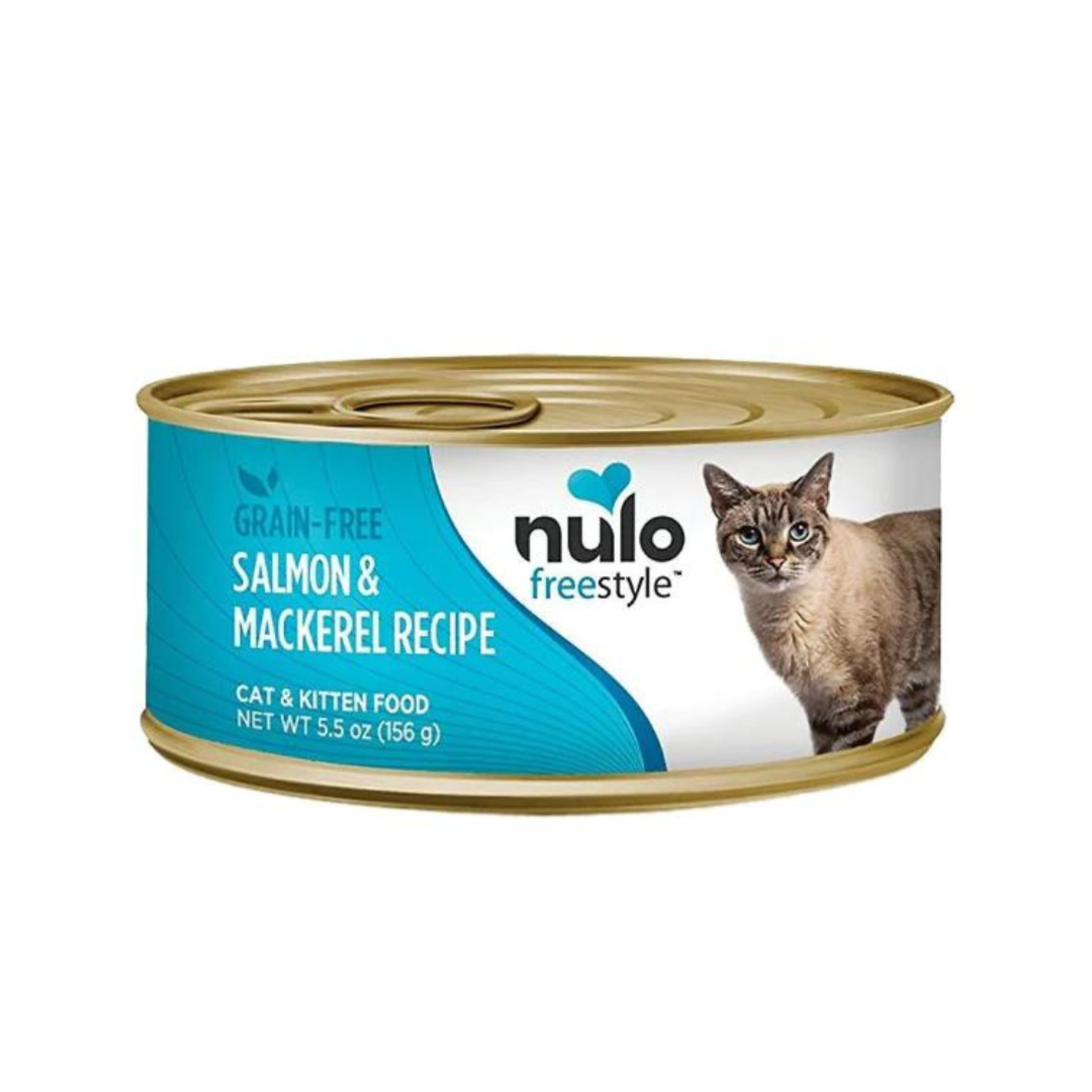 Nulo Nulo Freestyle Grain Free Salmon & Mackerel Pate - Cat 5.5 oz