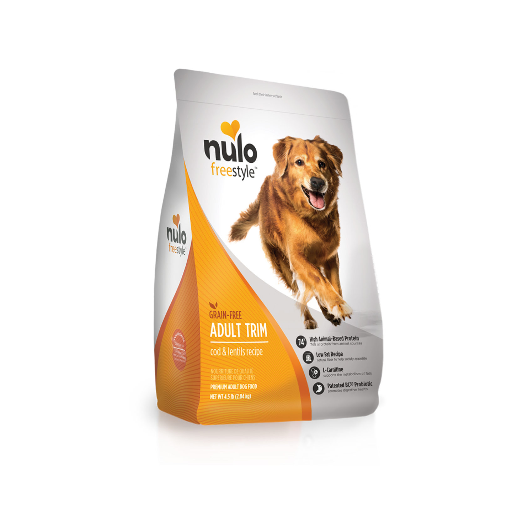 Nulo Nulo Freestyle Grain Free Cod & Lentils - Adult Trim Dog Food