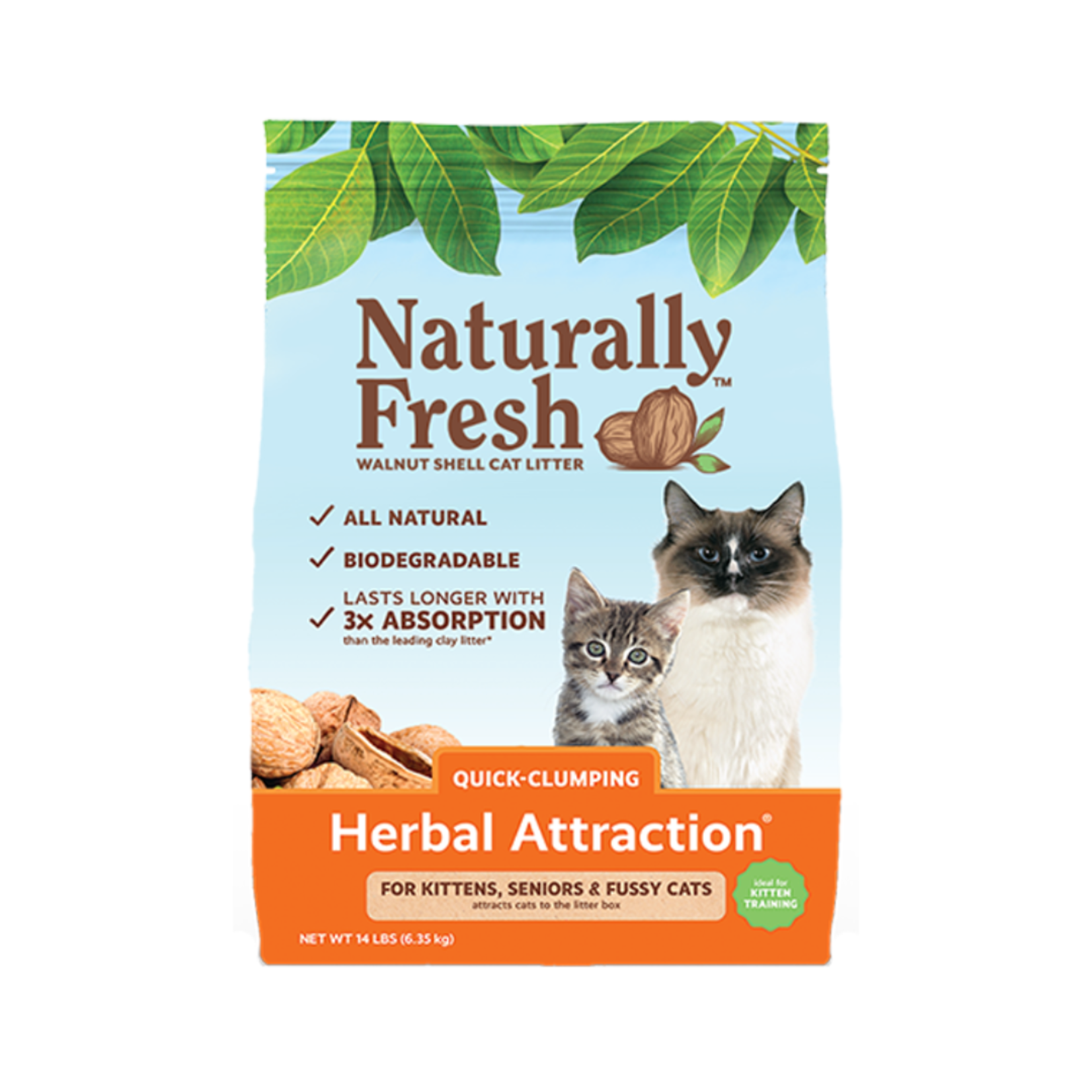Naturally Fresh Herbal Attraction Clumping Cat Litter 14lb