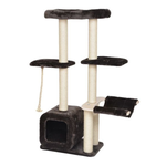 BUD'Z Cat Tree Olympe With Hammock Condo And Rope Brown