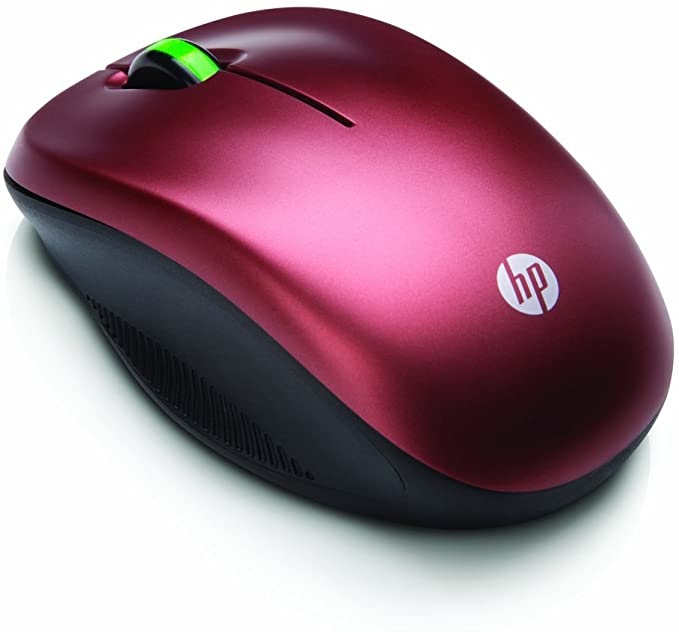 HP Wireless Optical (Red) - Showtime Computer