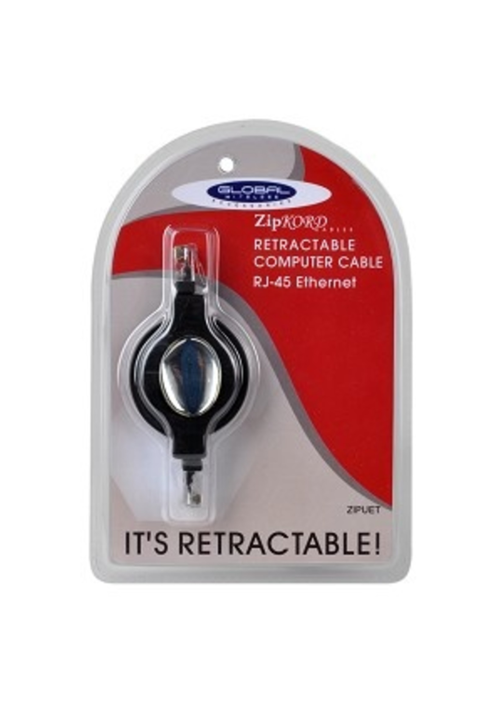 47" Retractable Patch Cable Cat5e Showtime Computer