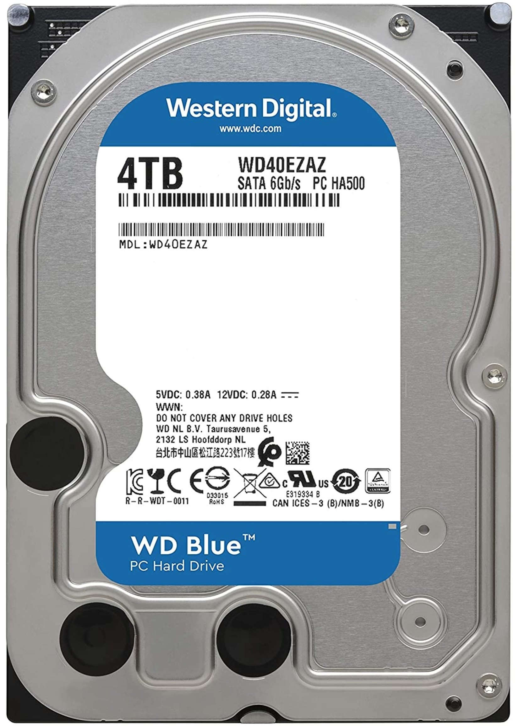 Western Digital WesternDigital Blue 4TB WD40EZAZ