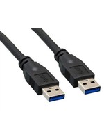 6' USB 3.0  M - M - Black
