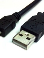 6' USB 2.0 A to Micro B Black